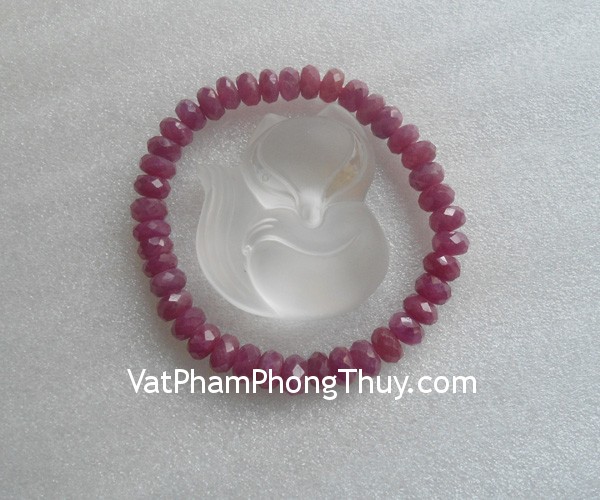 vong ruby s879 19400 2 Chuỗi Vòng tay đá quý Ruby đỏ phong thủy thành công cuộc sống S879 19400