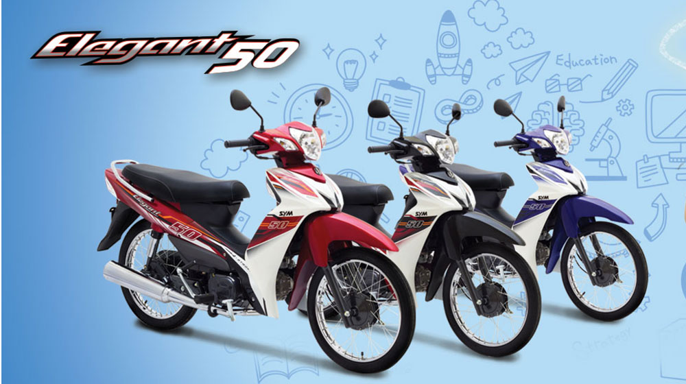 7 1460597108 Elegant 50 đang là chiếc xe máy mới có giá rẻ nhất hiện nay tại thị trường Việt