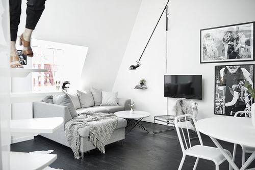 160750baoxaydung 5 Thiết kế căn hộ nhỏ xinh mang phong cách Scandinavian