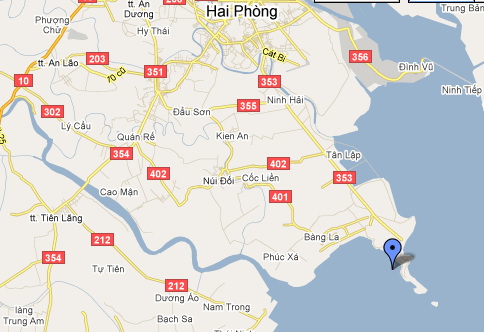 7eeDHP map Tổng quan và quy mô khu đô thị sinh thái đảo Hoa Phượng