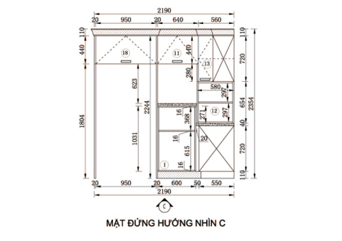 bep 10 2191 1474422856 Không gian bếp nhỏ ấn tượng với phong cách tân cổ điển