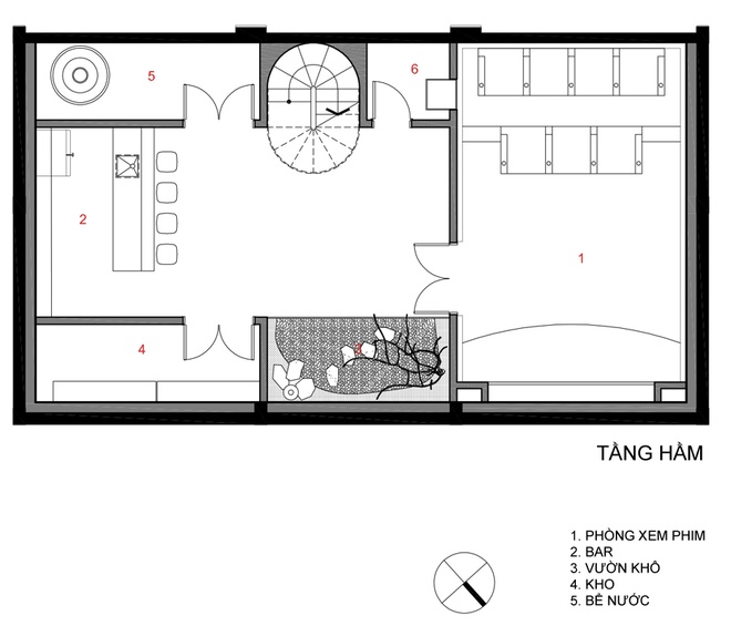 u 1 1467433835 660x0 Ngỡ ngàng chủ nhà Hà Nội thiết kế hầm tối thành phòng xem phim hiện đại sang chảnh